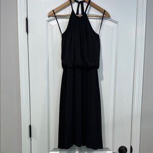 Alyn Paige New York Black Halter Dress Size Small